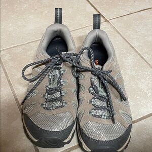 Merrell Black and Tan Trail Shoes